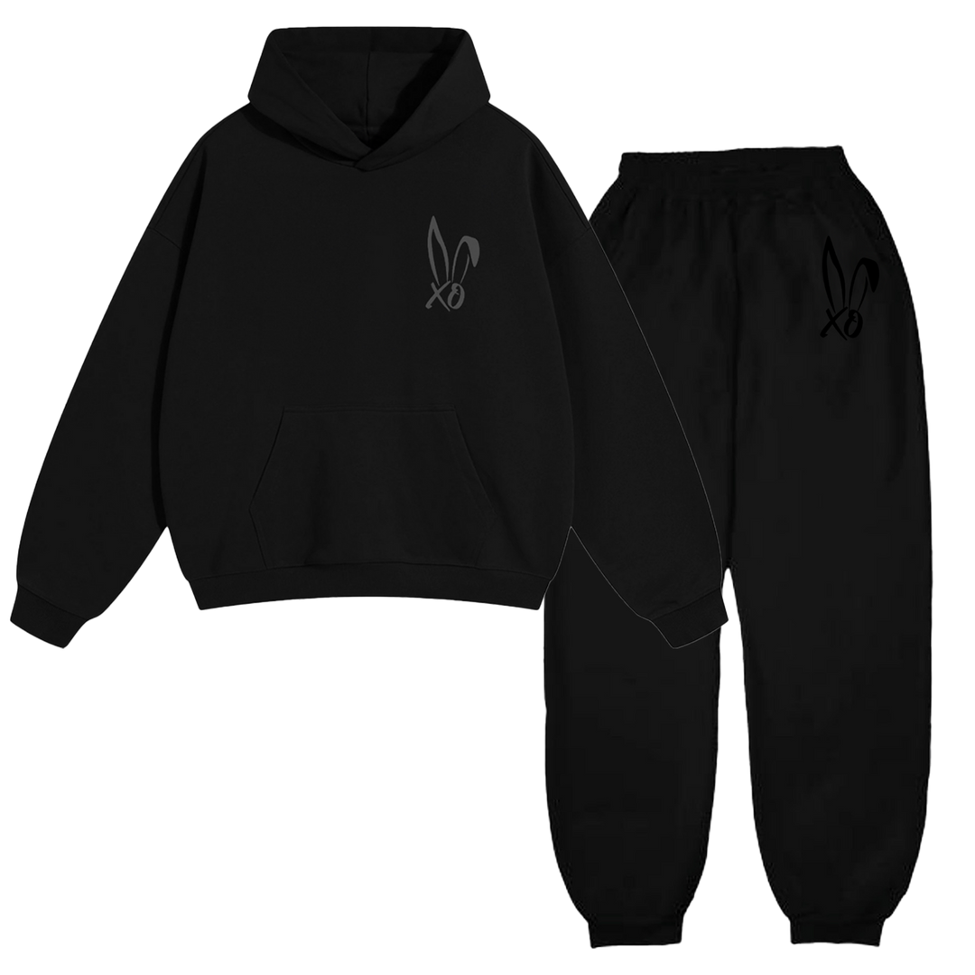 bunnie xo black sweatsuit