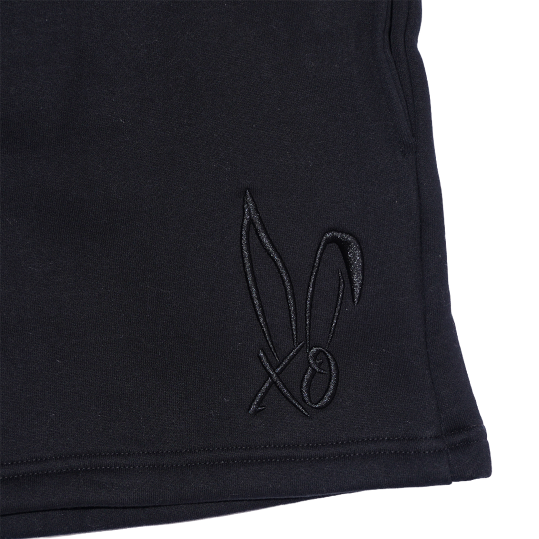 Official Bunnie Xo Store - Black on Black Xo Logo Shorts Official Bunnie Xo Store - Black on Black Xo Logo Shorts