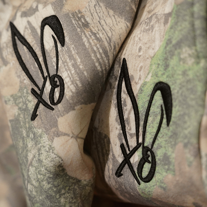 XO Logo Camo Hoodie